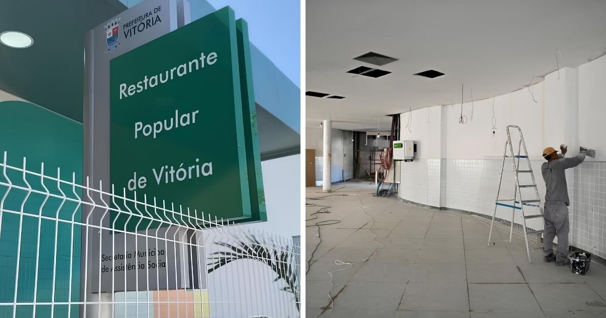 Restaurante Popular de Vitória reabre após mais de um ano de atraso
