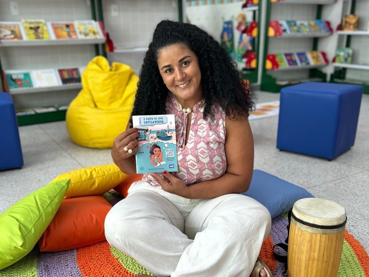 Livro infantil capixaba ganha edição acessível com audiodescrição