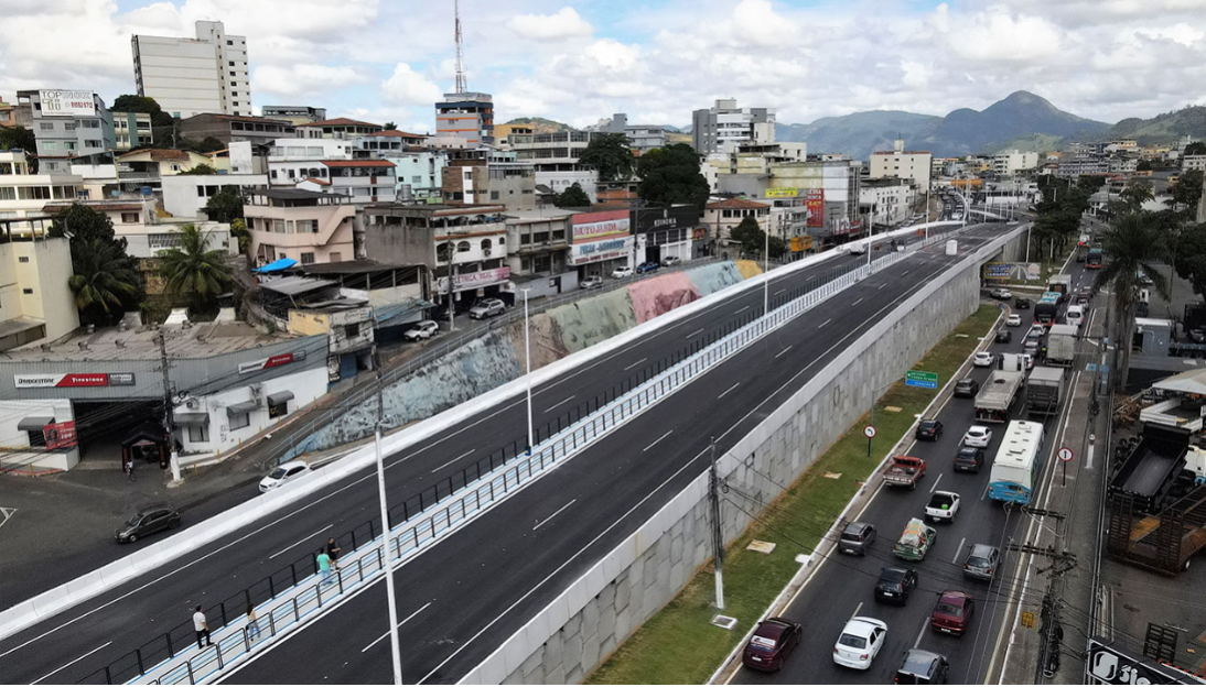 Veja como fica o trânsito em Cariacica com a inauguração do Viaduto Dona Rosa