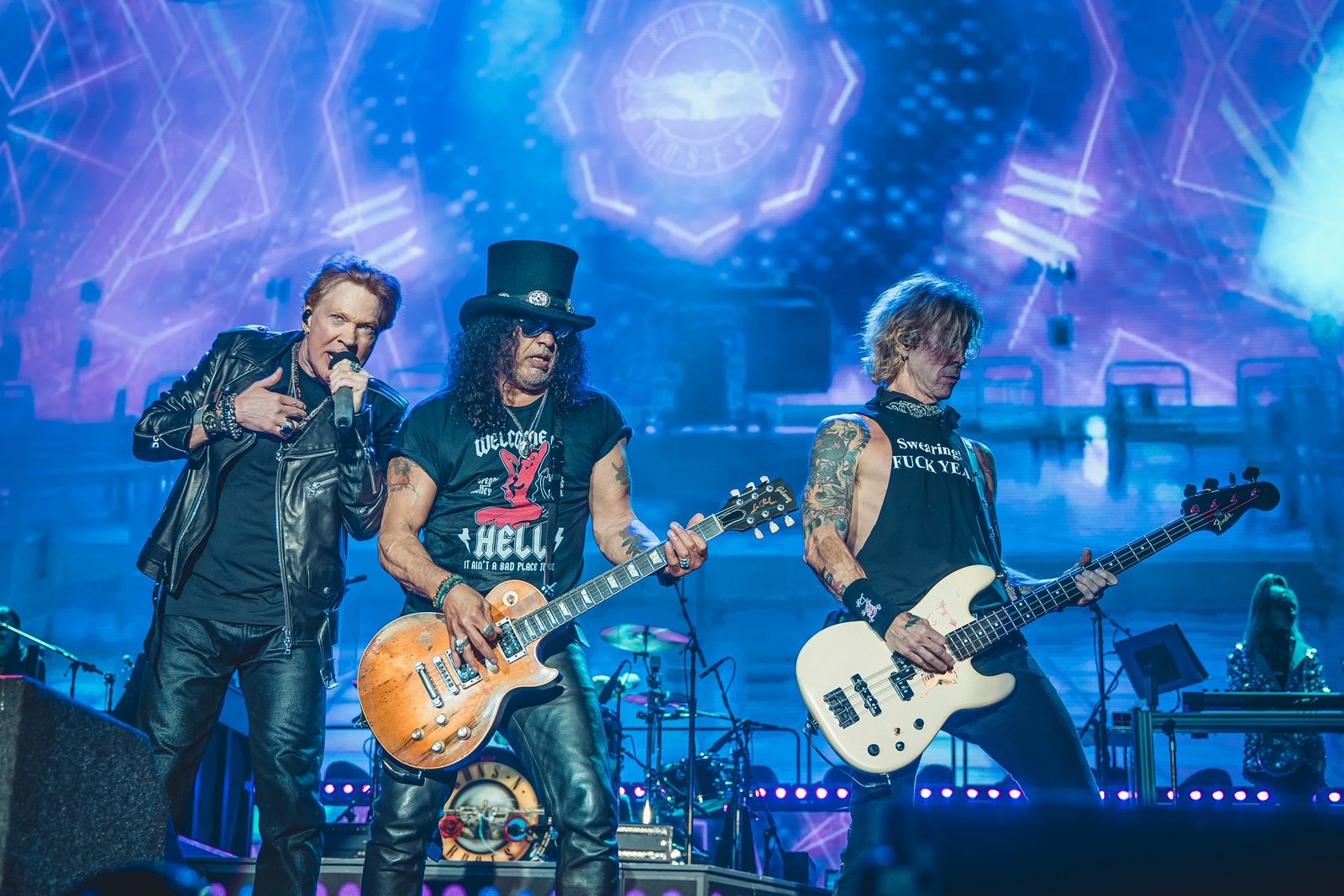 Saiba como ir ao show de Guns N’ Roses no Kleber Andrade pelo Sistema Transcol