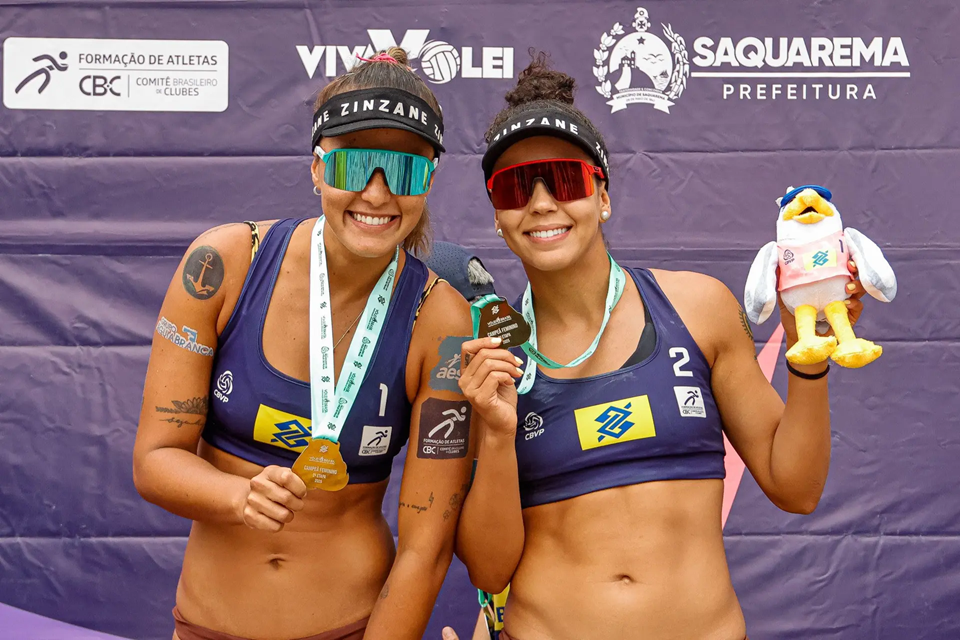 Capixaba conquista ouro na 2ª etapa do Circuito Brasileiro de Vôlei de Praia 2025