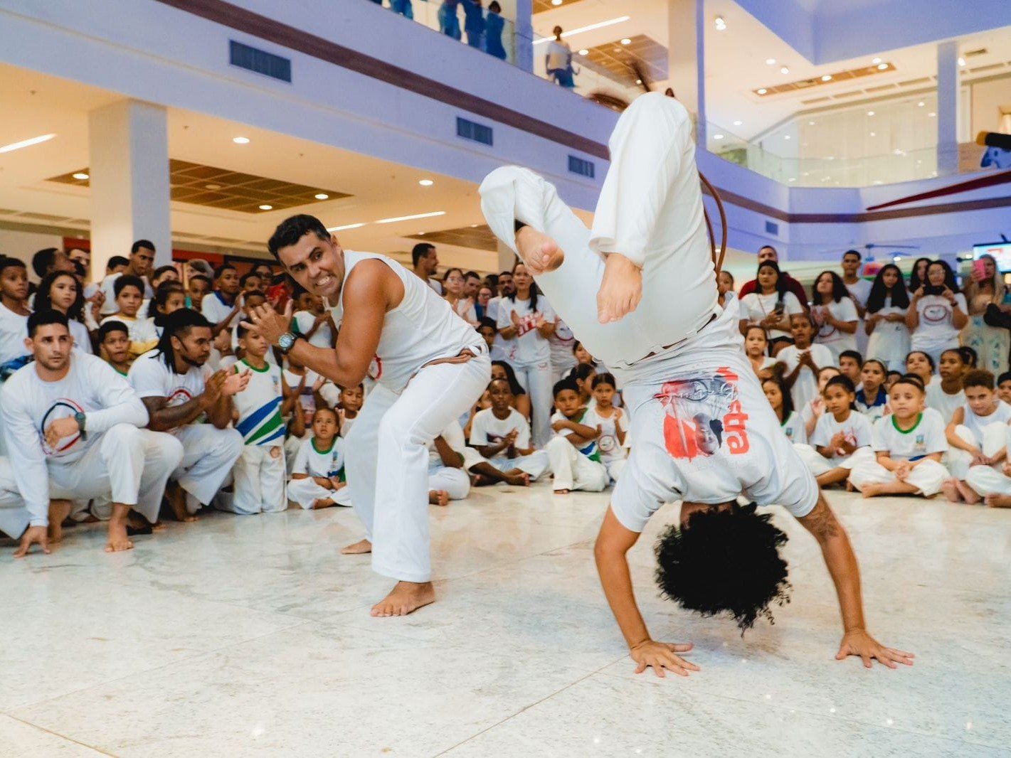 O evento reúne capoeiristas de diferentes estados e promove inclusão. Foto: Divulgação