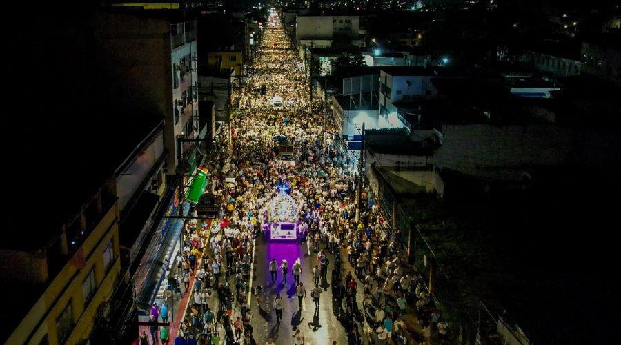 Confira as mudanças no trânsito de Vila Velha para as romarias da Festa da Penha