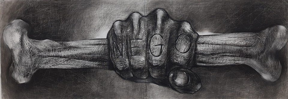MAES recebe exposição ‘Greve Negra Já!’ do artista Luciano Feijão