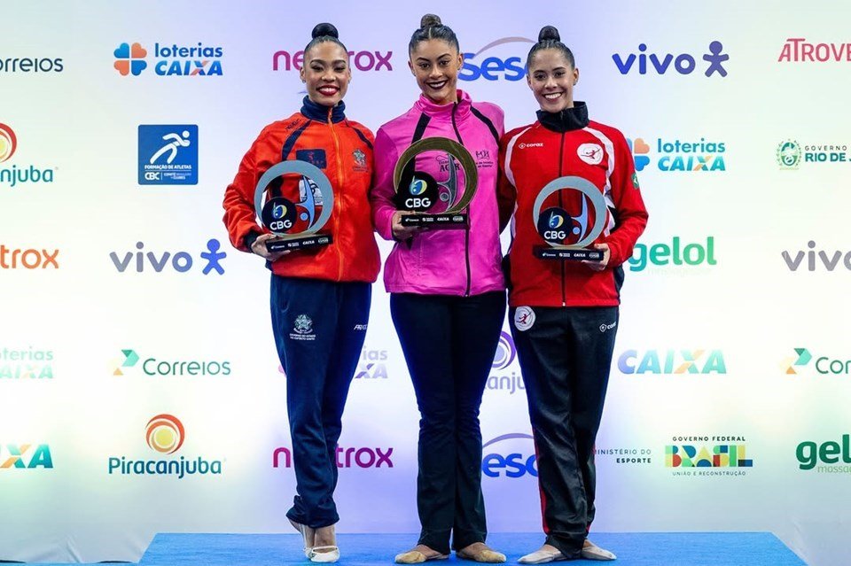 Atletas capixabas se destacam no Campeonato Brasileiro de Ginástica Rítmica