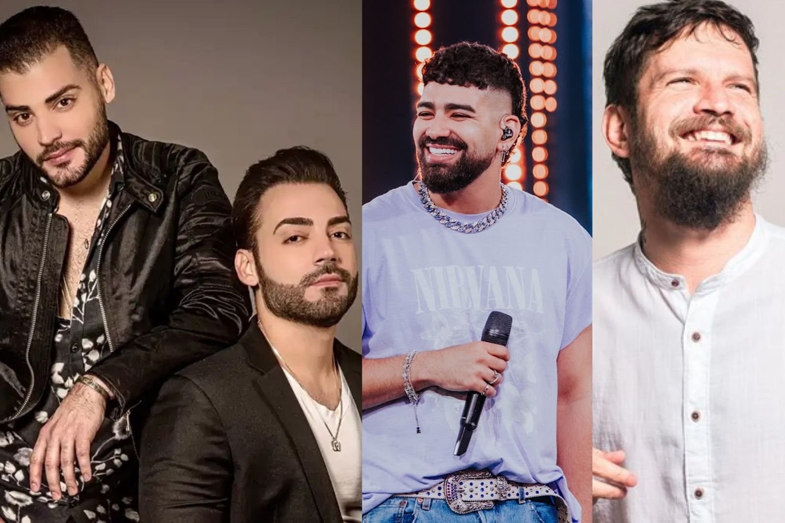 Agenda: fim de semana tem shows de Dilsinho, Saulo e Guilherme & Benuto no ES